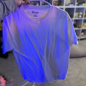 Champion White Medium T-Shirt